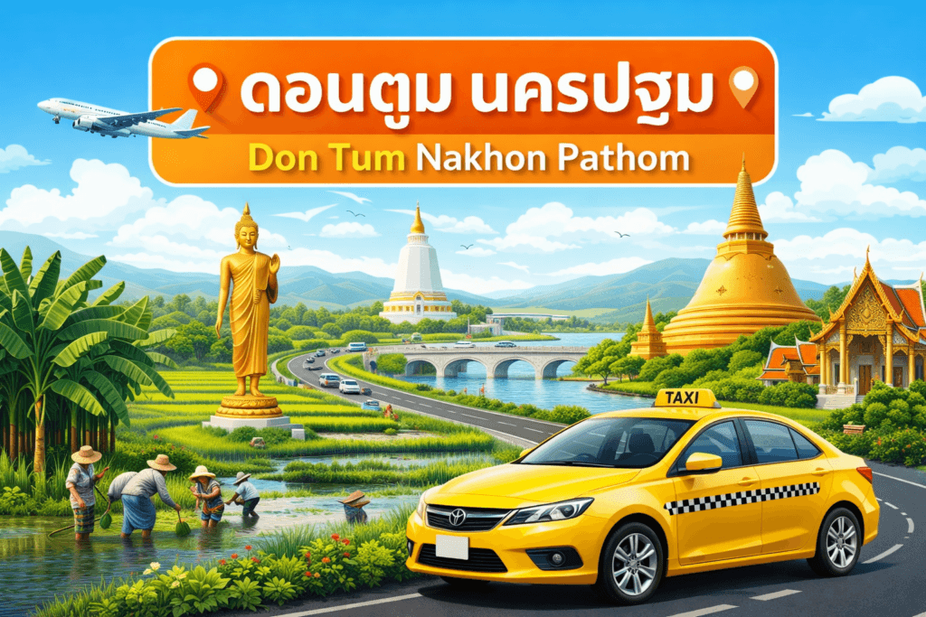 แท็กซี่ดอนตูม นครปฐม
